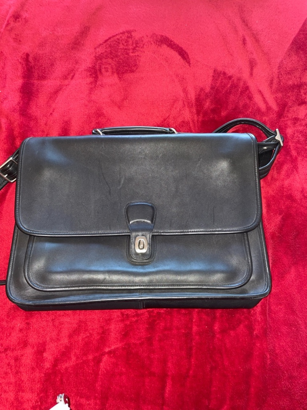 NWOT coach classic metropolitan crossbody briefcase #5180